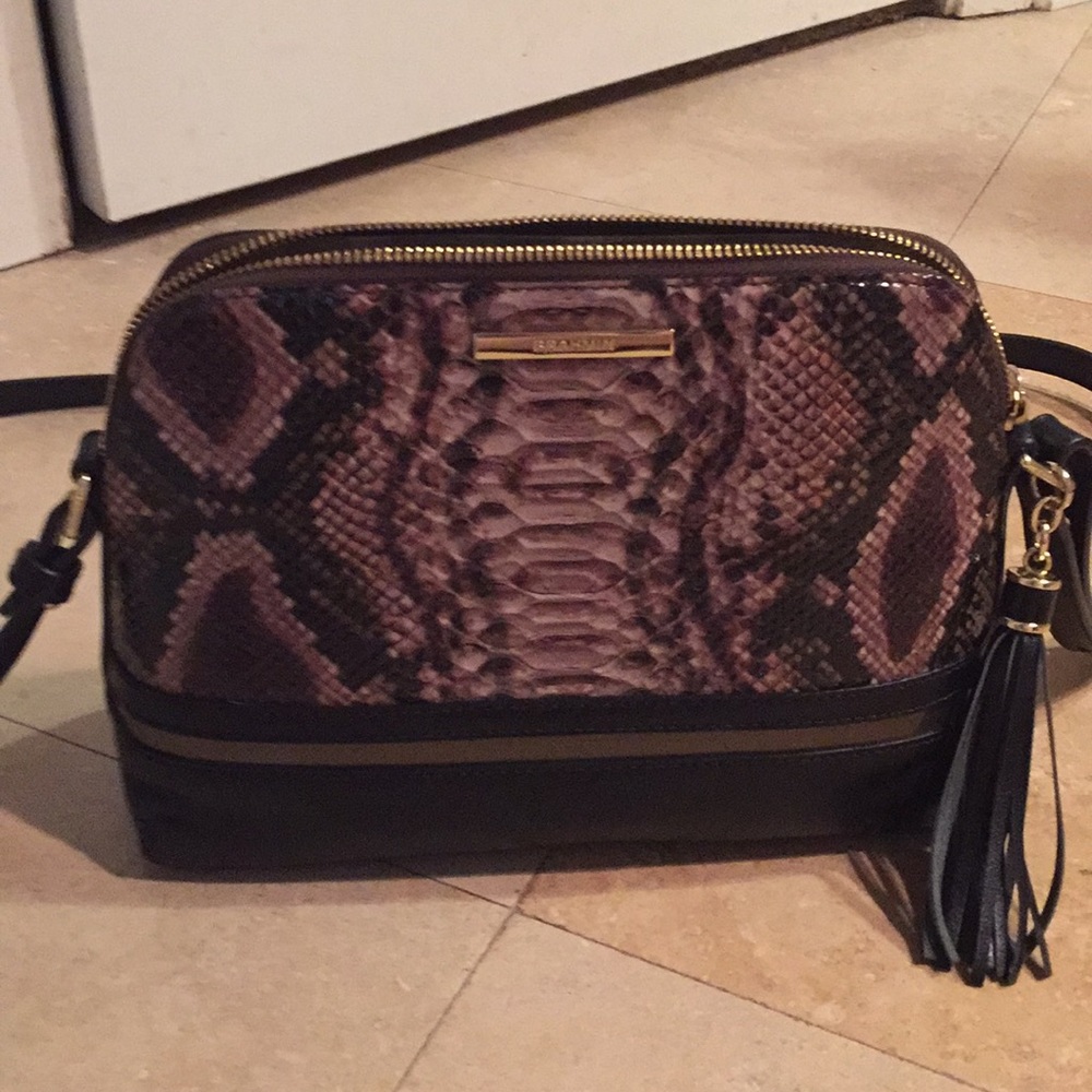 Brahmin purse leopard print